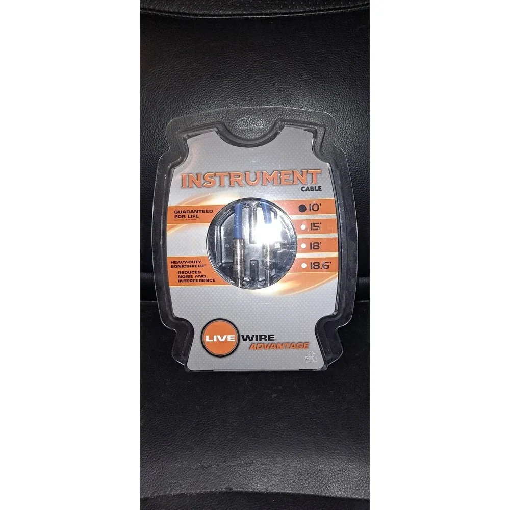 Livewire Advantage Instrument  Inst Cable EG10 10 ft.‎